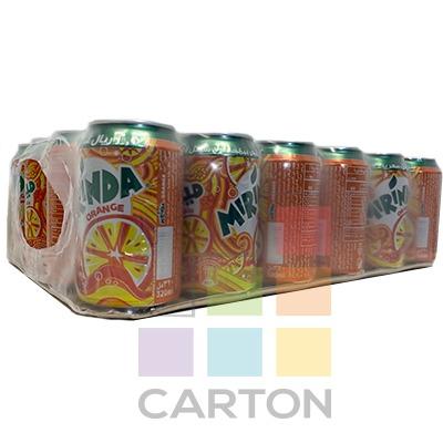 MIRINDA ORANGE CAN- 24*320ML